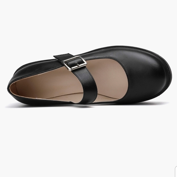 BLACK MARY JANE PLATFORMS - Picture 6 of 7